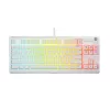 Klaviatūra SteelSeries Apex 3 TKL US, balta