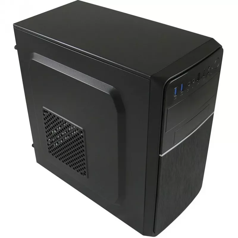 LC Power 2015MB - korpusas - Micro ATX - be maitinimo šaltinio - juodas - USB/Audio (LC-2015MB-ON)