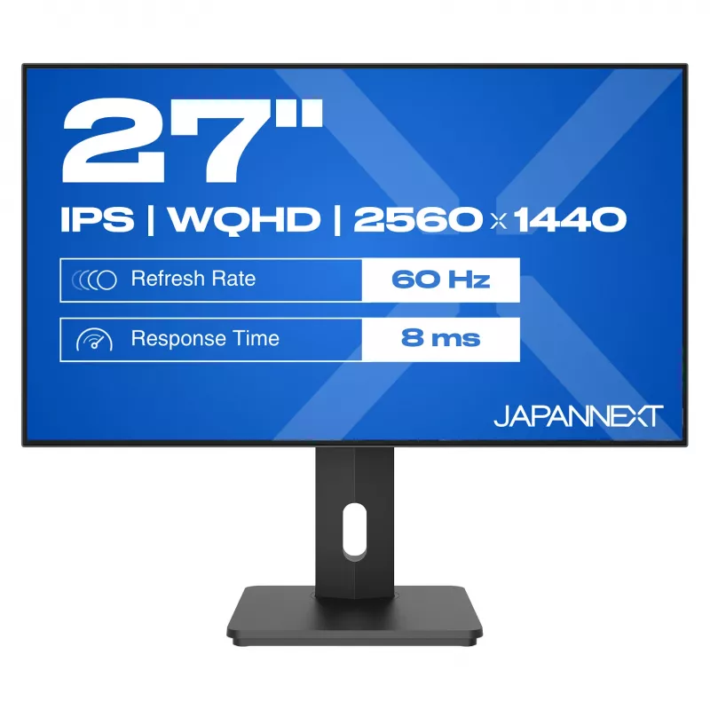 JAPANNEXT JN-27IPS4FLWQHDR-HSP 27 colių WQHD IPS plokščias monitorius