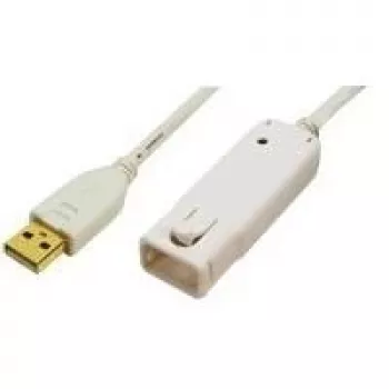 LogiLink USB 2.0 ilginimo laidas, 12,0 m, USB-A kištukas – USB-A mova, plėtimui (UA0092)