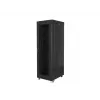 Stovo spinta 19 colių LANBERG FF01-8842-23B 42U su tinkliniu priekiniu dangčiu, juoda