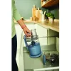 Virtuvinis smulkintuvas Kenwood FDP23.140GY MultiPro Go, kompaktiškas, pilkas
