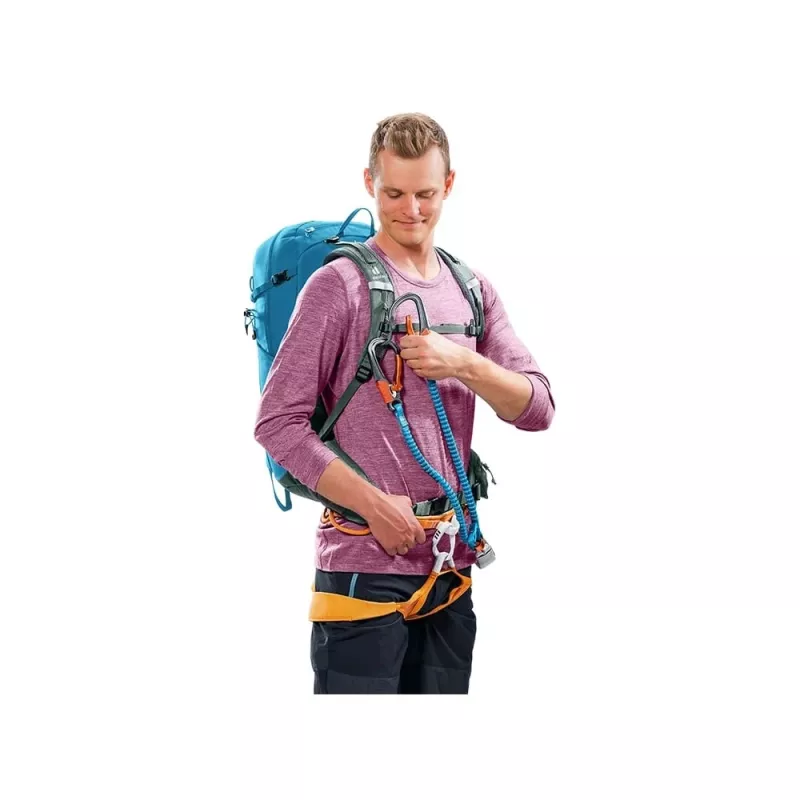 Kuprinė žygiams Deuter Trail Pro 33 wave-ivy