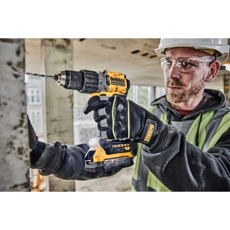 Pistolinis grąžtas DeWALT DCD805NT-XJ — 18 V bešepetėlis, 2000 aps/min, 90 N·m, 13 mm griebtuvas, 1,34 kg