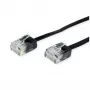 Roline 21.15.2193 Ethernet Patch Laidas Juodas