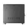 19 colių stelažo spinta LANBERG FF01-6222-23B 22U 600x1200 mm juoda perforuotomis durelėmis