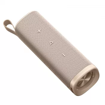 Nešiojamas stereo garsiakalbis Xiaomi Sound Outdoor 30 W, Bluetooth/Laidinis, Smėlio spalvos, 60–20000 Hz, 25 m diapazonas
