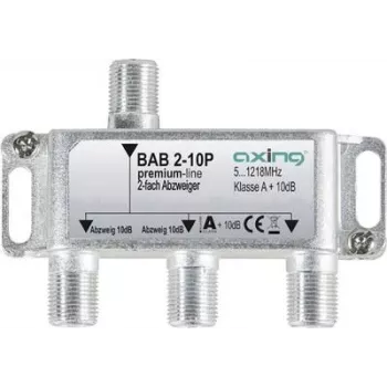 BAB 2-10P - SAT šakotuvas 2 kryptys 10 dB (BAB 2-10P)