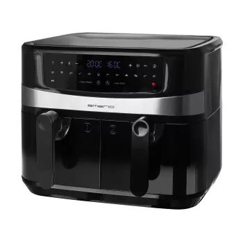 Karšto oro gruzdintuvė Emerio AF-126672.4 9 L Dviguba 2400 W Juoda