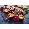 Staub Mini Cocotte Round, 4 vnt. - 200 ml, Raudona