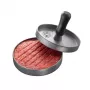GEFU 89419 mėsainio presas, plastikas, Ø 11,8 cm, aukštis 93 mm, pilka/juoda