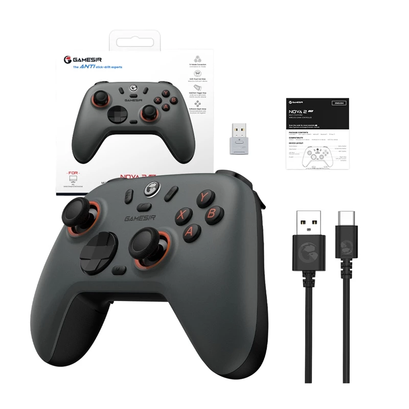 Belaidis žaidimų pultas GameSir Nova 2 Lite pilka