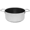 Puodas Kohersen Black Cube 24 cm su dangčiu