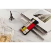 Apsauginis dėklas iKins iPhone XS Max Mondrian Black – kietas apvalkalas