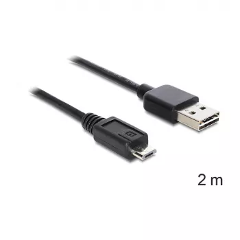 USB kabelis DeLOCK EASY-USB 2.0-A Micro-B 2m