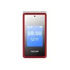 MAXCom Comfort MM835 sulankstomas telefonas, Dual SIM, 3,5 colio (8,89 cm) 320x480, 1400 mAh, raudonas