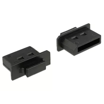 Apsauginis kištukas DisplayPort lizdui DeLOCK 64025 juodas