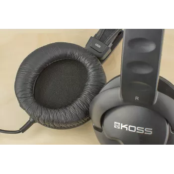 Koss UR20 Ausinės DJ Stiliaus | Laidinės | Antausinės | Triukšmo slopinimas | Juodos