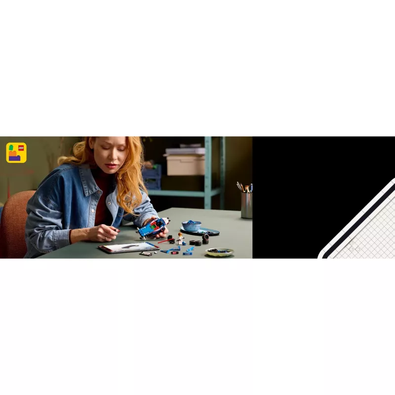 Konstruktorius LEGO Speed Champions F1 lenktyninis automobilis modelis 77246 — 248 dalių, 1 minifigūrėlė, nuo 10 metų