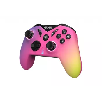 DragonShock Nebula Ultimate belaidis valdiklis, skirtas Nintendo Switch, su D-Pad, Home, Start, Turbo mygtukais, daugiaspalvis, Bluetooth