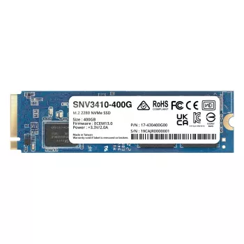 SSD diskas Synology 400 GB M.2 PCI Express 3.0 NVMe SNV3410