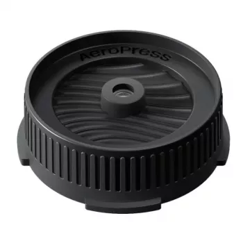 AeroPress Flow Control Filter Cap dangtelis kavos virimo aparatui juodas