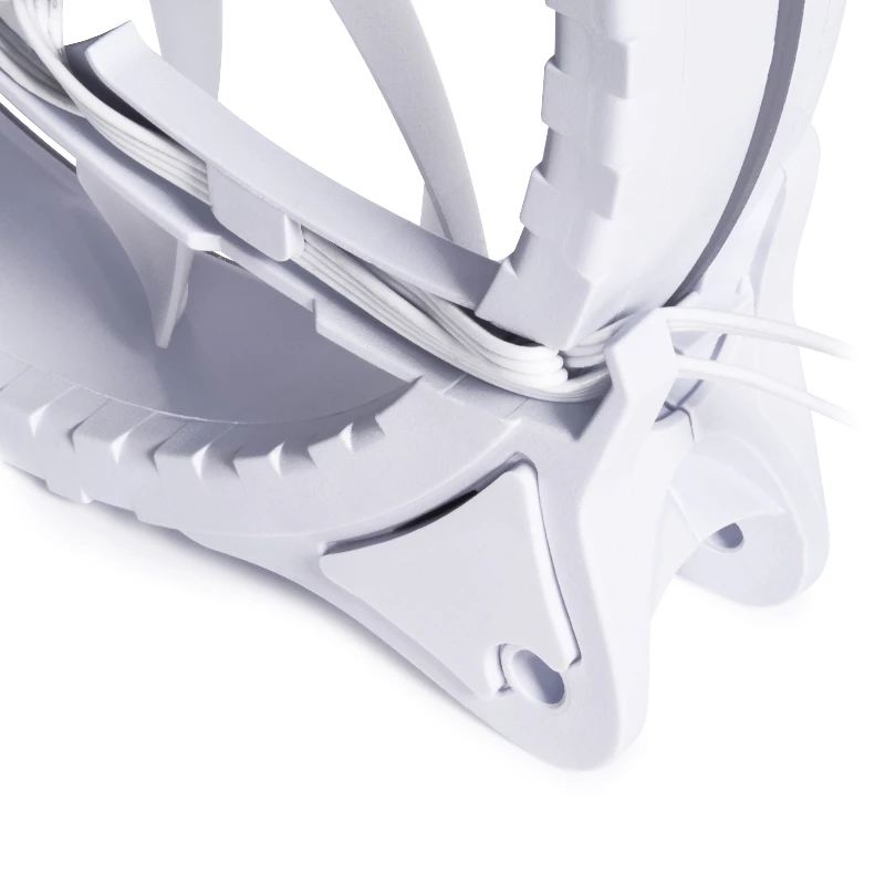 Alphacool Rise Aurora 120mm ARGB korpuso ventiliatorius – baltas