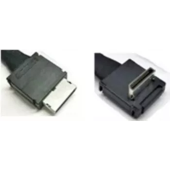 Intel OCuLink kabelių rinkinys AXXCBL470CVCR – vidinis SAS kabelis, 4i MiniLink SAS (SFF-8611) (M) tiesus į 4i MiniLink SAS (SFF-8611) (M) stačiu kampu, 47 cm