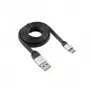Sbox USB 2.0 – Type-C laidas, juodas/sidabrinis, 1,5 m
