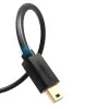 Ugreen USB laidas - mini USB 480 Mbps 3 m US132 (juodas)