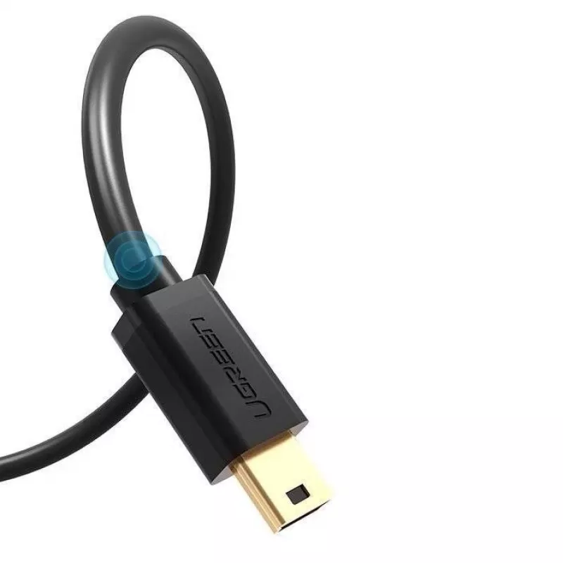 Ugreen USB laidas - mini USB 480 Mbps 3 m US132 (juodas)