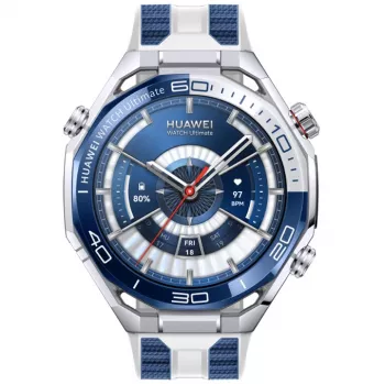 Huawei Ultimate 2 mėlynas išmanusis laikrodis su 3,81 cm (1,5 colio) LTPO ekranu, 466 x 466 pikselių, Wi-Fi, GPS