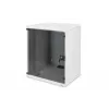 DIGITUS Compact Series DN-19 12-U-S-1 – sieninis tinklo spintas – šviesiai pilka RAL 7035 – 12U – 48,3 cm (19 inch)