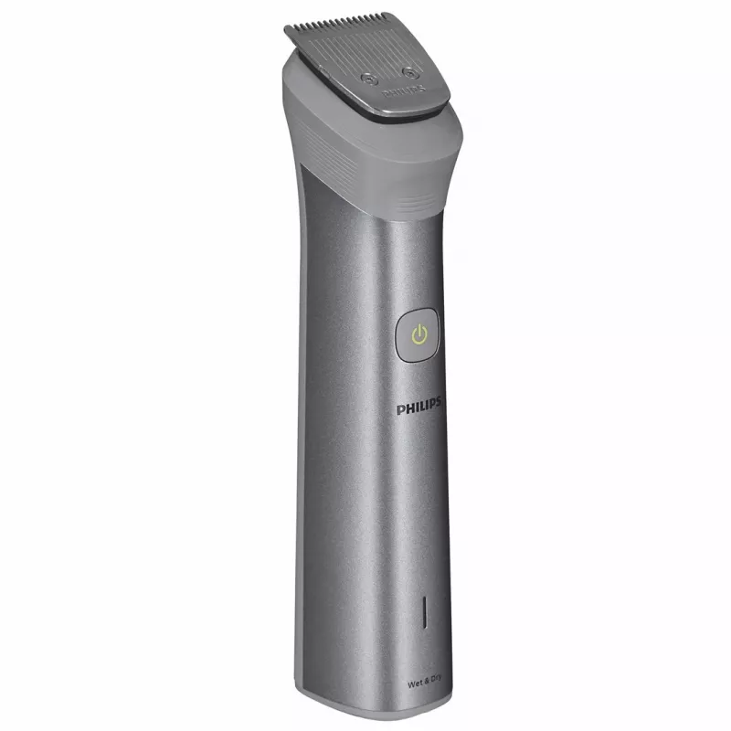 Philips All-in-One Trimmer MG5940/15 Series 5000, Nerūdijantis plienas, 0,5 mm, 1,6 cm, 1 mm, Barzda, Ausys, Nosis, Baterija