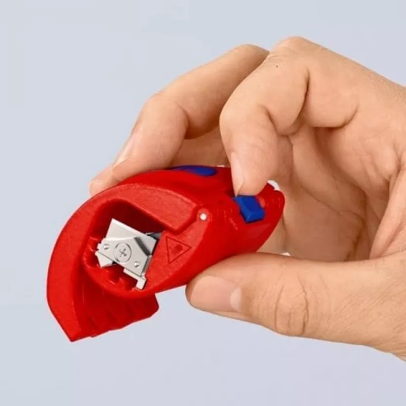 KNIPEX rankinis vamzdžių pjaustytuvas PVC ir sandarinimo movoms