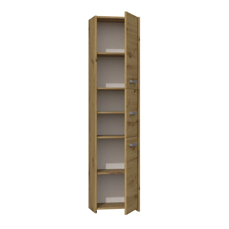 Spintelė vonios kambariui Topeshop S43 ARTISAN Ąžuolas
