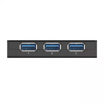 USB 3.0 šakotuvas D-Link DUB-1340 4 prievadų, juodas