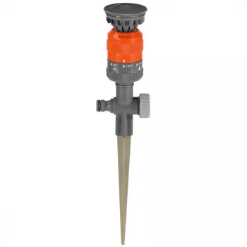 Gardena Comfort apskritasis purkštuvas Vario ant kuolo