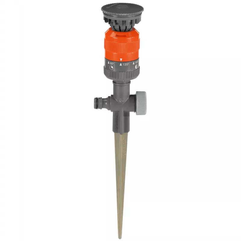 Gardena Comfort apskritasis purkštuvas Vario ant kuolo