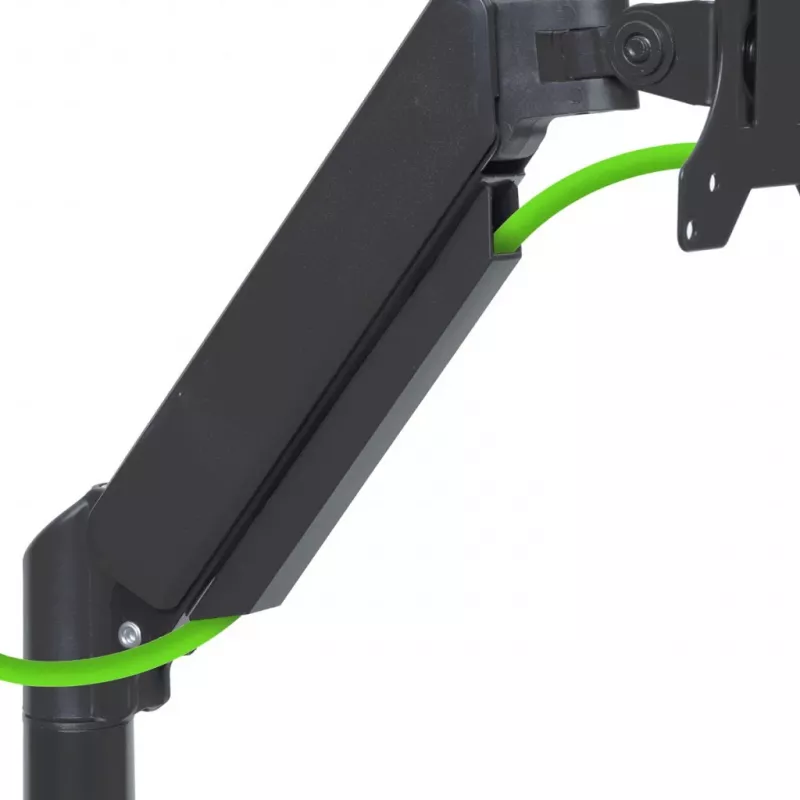 Stalo laikiklis monitoriui LED/LCD 13-27 ART UM-115 dujinė pagalba 2-6.5 kg Juodas