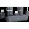 Belaidis mikrofonų rinkinys Plusonic PS-TDS9 su USB-C, Lightning ir 3,5 mm jungtimis