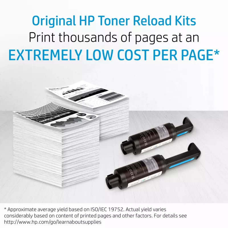 HP Original 103AD Neverstop juodų dažų papildymo rinkinys, du kasečiai