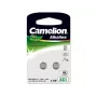 Šarminė monetinė baterija CAMELION AG1 / LR60 / LR621 / 364, 1,5 V, 2 vnt. pakuotė