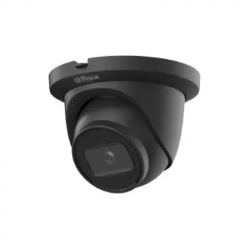 Dahua Technology IPC-HDW5541TM-ASE kupolinė IP vaizdo stebėjimo kamera, 5 MP, fiksuotas fokusas, WizMind, vidaus ir lauko montavimui, juoda