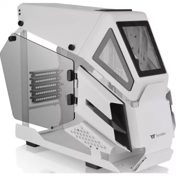 PC korpusas Thermaltake AH T200 Snow Micro Tower baltas