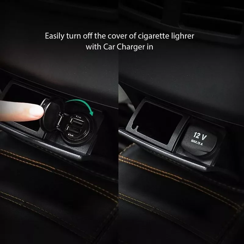 Automobilinis įkroviklis AUKEY CC-S1 Mini 24 W 4.8 A