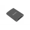 Transcend RDE2 kortelių skaitytuvas USB 3.2 Gen 2 Type-C pilka