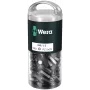 Wera 855/1 Z DIY 100 SiS antgalių rinkinys, 100 vnt., PZ 2, 25 mm, 1/4 inch šešiakampis kotas