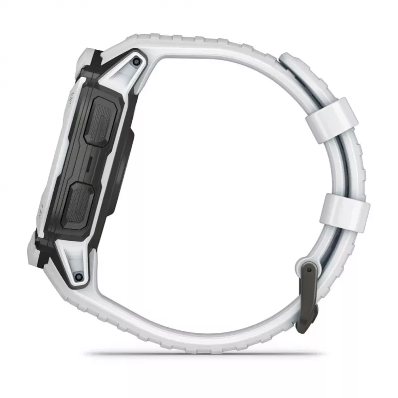 Garmin Instinct 2X Solar 2,79 cm (1,1 inch) MIP 50 mm Skaitmeninis 176 x 176 pikseliai Liečiamas ekranas Baltas GPS