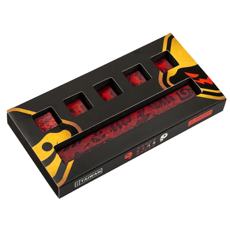 Traitors Hundun PBT 5-pusių Dye-Sub klavišų rinkinys TRDHU6124
